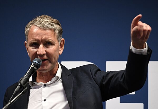 Auftritt des Thüringer AfD-Fraktionschefs Björn Höcke