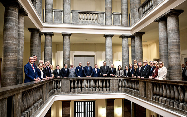 Kabinettssitzung im Bundesverteidigungsministerium