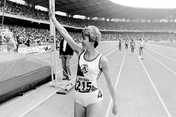 Olympiasiegerin Annegret Richter wird am 13.Oktober 2020 70 Jahre alt Jubilaeum