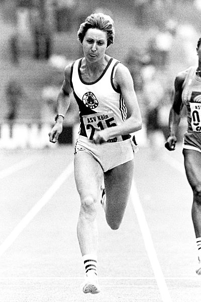 Olympiasiegerin Annegret Richter wird am 13.Oktober 2020 70 Jahre alt Jubilaeum