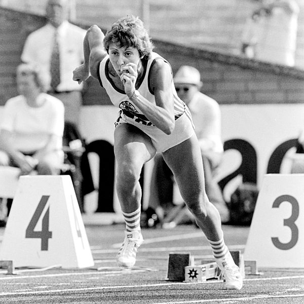 Olympiasiegerin Annegret Richter wird am 13.Oktober 2020 70 Jahre alt Jubilaeum