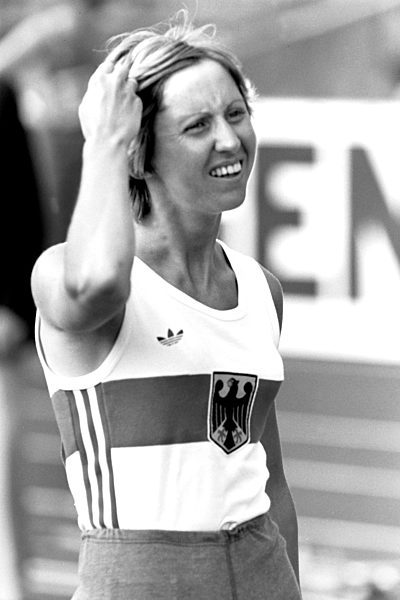 Olympiasiegerin Annegret Richter wird am 13.Oktober 2020 70 Jahre alt Jubilaeum