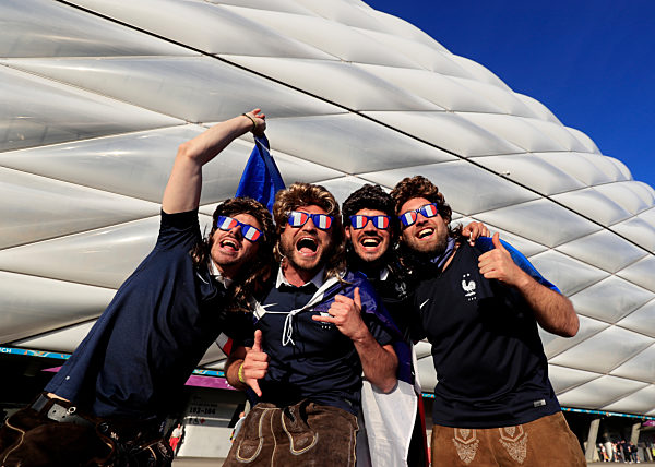 UEFA Fussball Europameisterschaften 2020
Vorrunden Spiel Frankreich - Deutschland 1 : 0
am 15.Juni 2021 in Muenchen