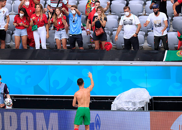 UEFA Fussball Europameisterschaften 2020
Vorrunden Spiel Portugal - Deutschland 2 : 4
am 19.Juni 2021 in Muenchen