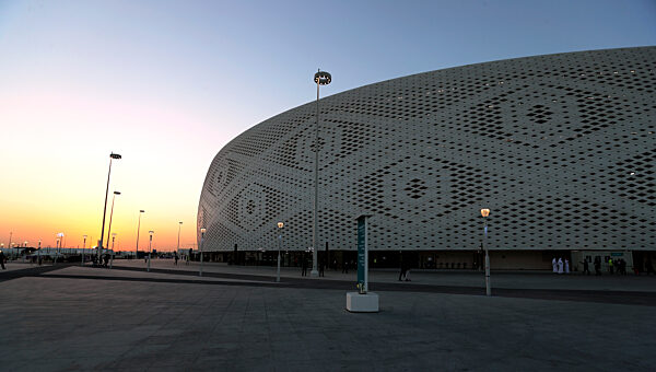 Fussball FIFA Arab Cup 2021 in Katar Al Thumama Stadion in Doha