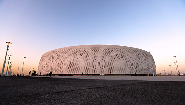 Fussball FIFA Arab Cup 2021 in Katar Al Thumama Stadion in Doha