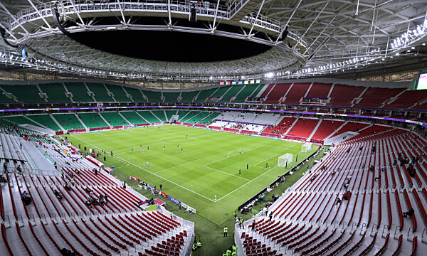 Fussball FIFA Arab Cup 2021 in Katar Al Thumama Stadion in Doha