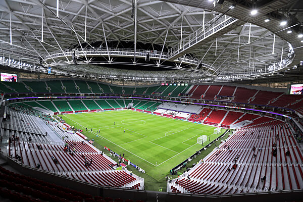 Fussball FIFA Arab Cup 2021 in Katar Al Thumama Stadion in Doha