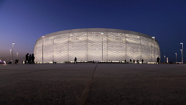 Fussball FIFA Arab Cup 2021 in Katar Al Thumama Stadion in Doha