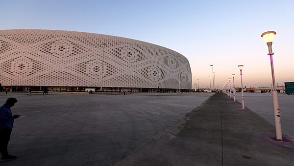 Fussball FIFA Arab Cup 2021 in Katar Al Thumama Stadion in Doha