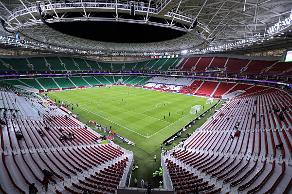 Fussball FIFA Arab Cup 2021 in Katar Al Thumama Stadion in Doha