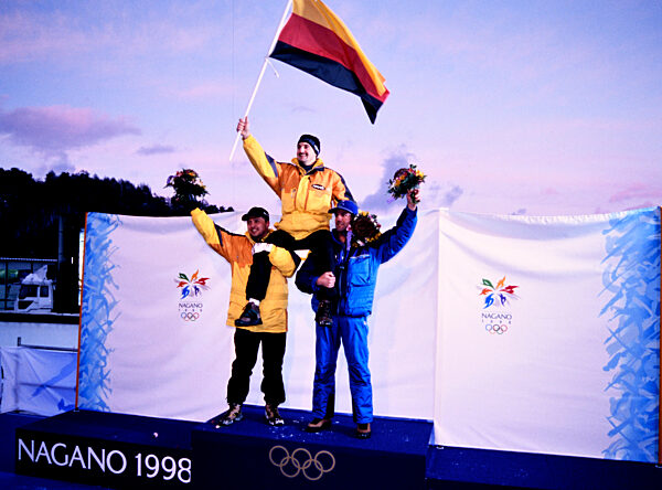 Olympische Winterspiele 1998 in Nagano Japan
vom 07. - 22. 02. 1998