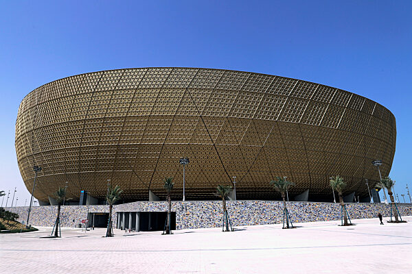 LUSAIL  Stadion  Endspielstadion
Fussball WM 2022 Katar
Fussball WM Stadion beim WORLD CUP 2022 in Doha