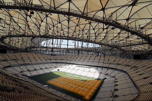 LUSAIL  Stadion  Endspielstadion
Fussball WM 2022 Katar
Fussball WM Stadion beim WORLD CUP 2022 in Doha