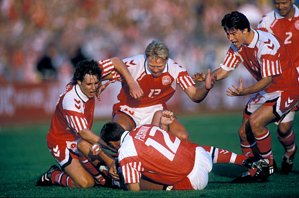 Fußball-EM 1992 - Finale Dänemark - Deutschland 2:0