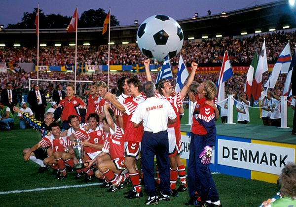 Fußball-EM 1992 - Finale Dänemark - Deutschland 2:0