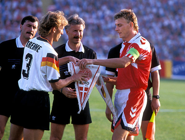 Fußball-EM 1992 - Finale Dänemark - Deutschland 2:0
