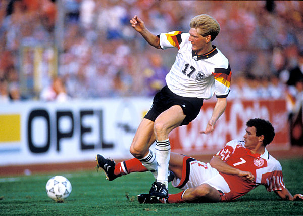 Fußball-EM 1992 - Finale Dänemark - Deutschland 2:0