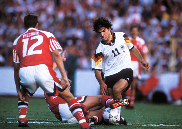 Fußball-EM 1992 - Finale Dänemark - Deutschland 2:0