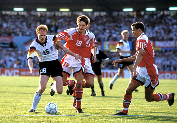 Fußball-EM 1992 - Finale Dänemark - Deutschland 2:0
