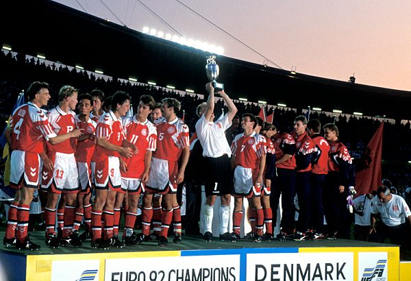 Fußball-EM 1992 - Finale Dänemark - Deutschland 2:0