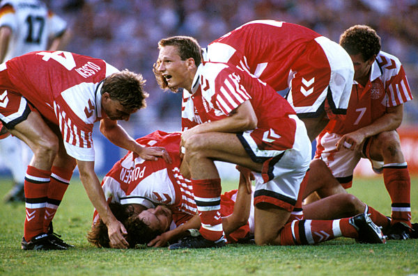 Fußball-EM 1992 - Finale Dänemark - Deutschland 2:0