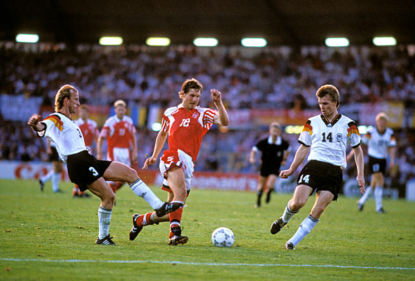 Fußball-EM 1992 - Finale Dänemark - Deutschland 2:0