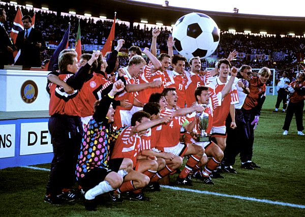 Fußball-EM 1992 - Finale Dänemark - Deutschland 2:0