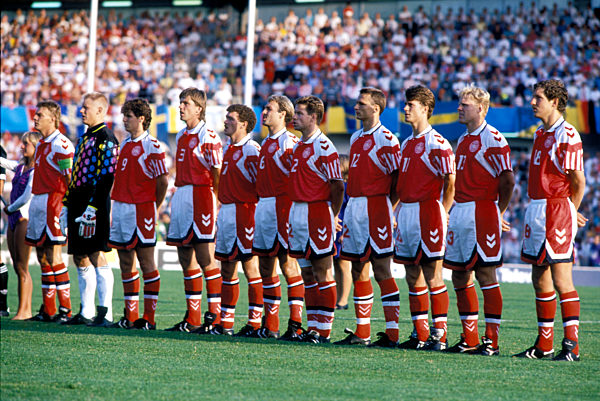 Fußball-EM 1992 - Finale Dänemark - Deutschland 2:0