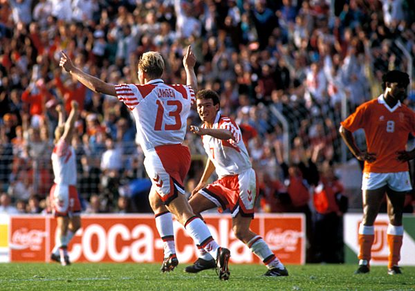 Fußball-EM 1992 - Halbfinale Niederlande - Dänemark