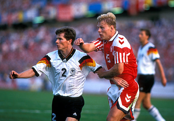 Fußball-EM 1992 - Finale Dänemark - Deutschland 2:0