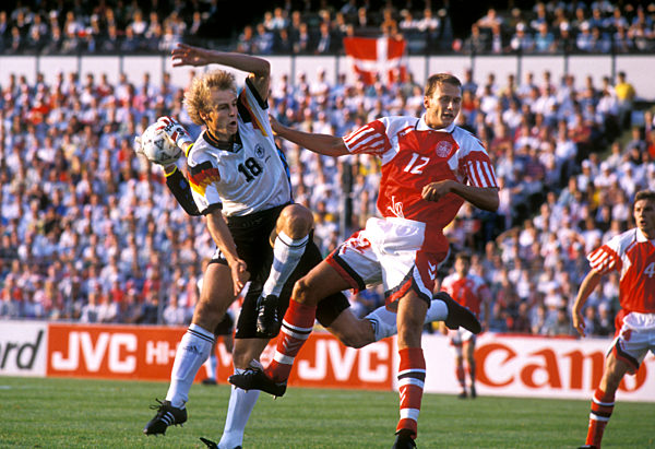 Fußball-EM 1992 - Finale Dänemark - Deutschland 2:0