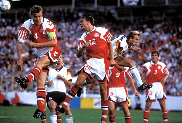 Fußball-EM 1992 - Finale Dänemark - Deutschland 2:0