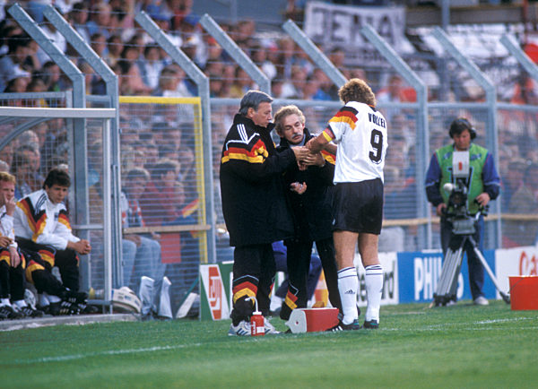 UEFA Fussball Europameisterschaften 1992 in Schweden Vorrundenspiel Deutschland-GUS Russland