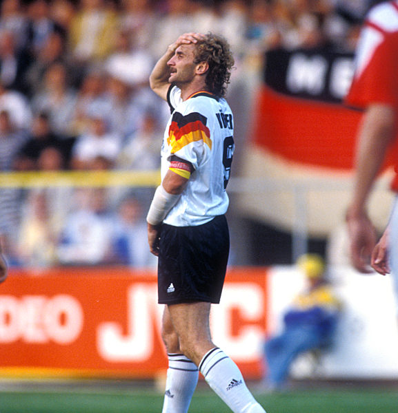 UEFA Fussball Europameisterschaften 1992 in Schweden Vorrundenspiel Deutschland-GUS Russland