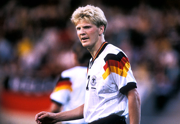 UEFA Fussball Europameisterschaften 1992 in Schweden Halbfinale Deutschland-Schweden