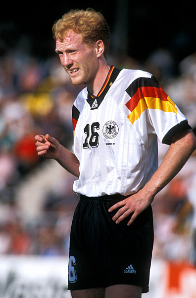 UEFA Fussball Europameisterschaften 1992 in Schweden Halbfinale Deutschland-Schweden