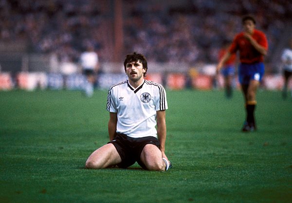 Fußball-EM 1984 in Frankreich - Deutschland - Spanien