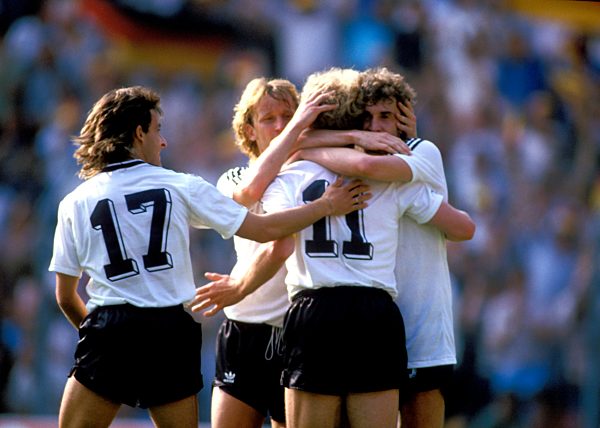 Fußball-EM 1984 in Frankreich - Deutschland - Rumänien 2:1