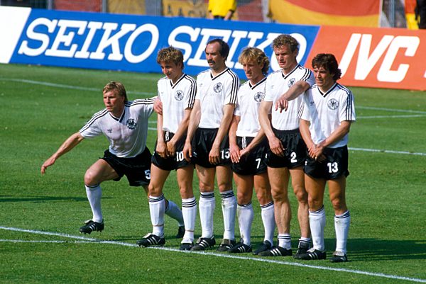 Fußball-EM 1984 in Frankreich - Deutschland - Rumänien 2:1