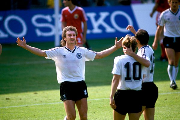 Fußball-EM 1984 in Frankreich - Deutschland - Rumänien 2:1