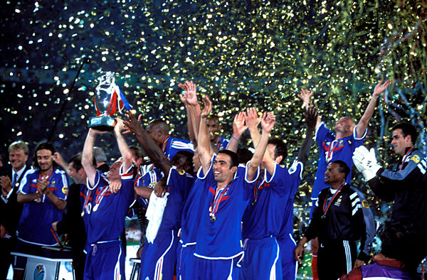 UEFA Fussball EM 2000 in Holland und Belgien