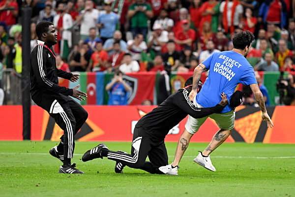 FIFA World Cup 2022 in Qatar Vorrundenspiel Gruppe H
Spiel Portugal - Uruguay am 28. 11.2022 im Lusail Stadion