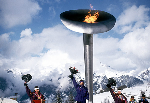 Olympische Winterspiele 1992 in Albertville Frankreich