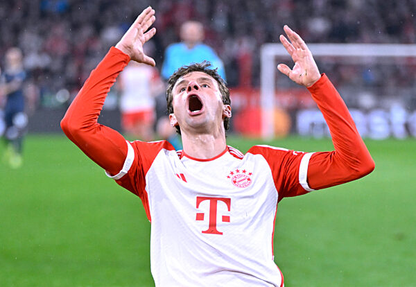 UEFA Championsleague  Saison 2023 - 2024 Achtelfinale
Spiel FC Bayern Muenchen  - Lazio Rom
am 05.03.2024 in Muenchen