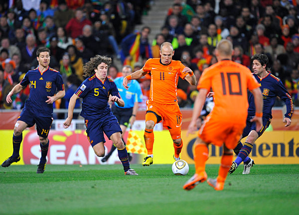 WM 2010 - Finale Niederlande - Spanien