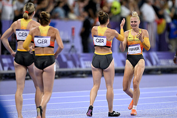 7.Tag Staffel 4 x 100m Staffel der Frauen Finale
Paris Olympische Spiele 2024
09. 08. 2024 Paris