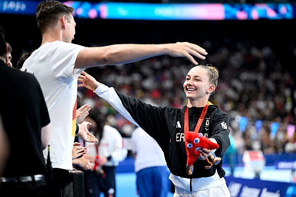 Schwimmen 3.Platz
PARALYMPICS 2024 in Paris
am 31.08.2024