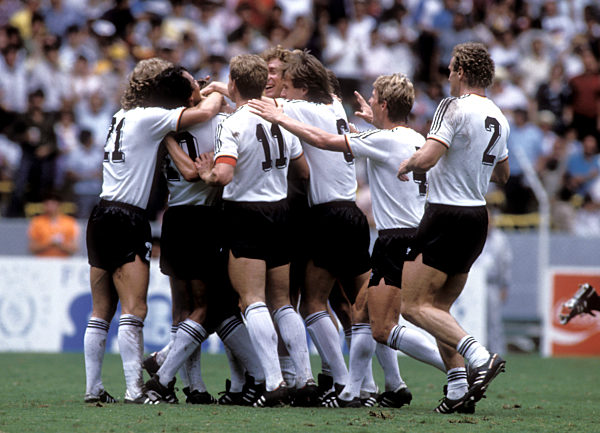 Fußball-WM 1986 - Halbfinale Deutschland - Frankreich 2:0