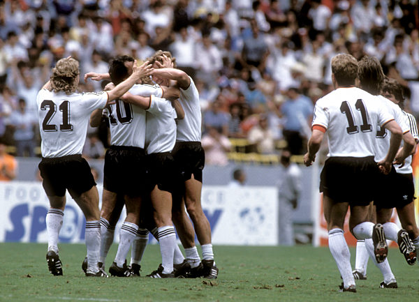 Fußball-WM 1986 - Halbfinale Deutschland - Frankreich 2:0